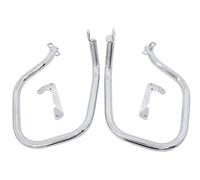 Motorbike Engine Guards Highway Front&Rear Engine Guard Side Saddlebag Crash Bars Bumper Protector For BMW For R1250RT For R1250 RT 2018-2023 Motorcycle Engine Guard Bumper(Chrome rear bumper)