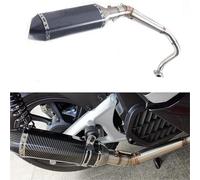 Motorbike exhaust 1 Set For H-ONDA PCX125 PCX150 PCX 125 150 2017 2018 2019 2020 Motorcycle Exhaust Pipe Muffler Full