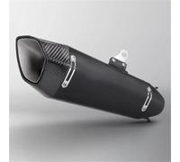 Motorbike exhaust 51MM Carbon Fiber Silencer Original Motorcycle Exhaust Pipe For Y-AMAHA Tmax530 Tmax 530 For KAWASAKI Z750 Z 750(Black- Silver)