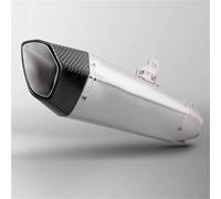 Motorbike exhaust 51MM Carbon Fiber Silencer Original Motorcycle Exhaust Pipe For Y-AMAHA Tmax530 Tmax 530 For KAWASAKI Z750 Z 750(Chrome)