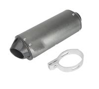 Motorbike Exhaust End Silencers 1 Set Motorcycle Exhaust Muffler 28mm / 32mm 38mm Pipe Tail Section Silencing System For Dirt Pitbike Atv Motorcycle exhaust pipe(28mm grey)