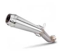 Motorbike Exhaust End Silencers 60MM Motorcycle Modify Exhaust System For Aprilia RSV4 2009-2014 Section Stainless Steel Middle Link for Pipe
