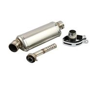 Motorbike Exhaust End Silencers For BMW For Kawasaki 38-51MM Universal Motorcycle Exhaust Muffler Pipe Escape(E 370MM)