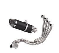 Motorbike Exhaust End Silencers For CBR650R CB650F CB650R CBR650F Slip On Motorcycle Exhaust System Modified Front Link Pipe(Type-C)