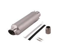 Motorbike Exhaust End Silencers For Kawasaki Er6n Sv650 Z800 R1 Cb650f Cb1000r Cbr250r Universal 51MM Motorcycle Exhaust Muffler Pipe Escape Moto LeoVince(Type G)