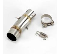 Motorbike Exhaust End Silencers For Kawasaki Z400 For Ninja 400 2018 2019 51mm Motorcycle Exhaust Muffler Middle Link Pipe Slip On