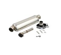 Motorbike Exhaust End Silencers Universal 51mm Motorcycle Exhaust Muffler With DB Killer(A3-435mm)