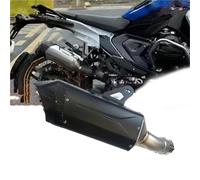 Motorbike exhaust For BMW R1300GS R 1300GS ADV 2024-2025 Exhaust Pip Motorcycle Accessories(Black- Silver)