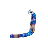 Motorbike Exhaust For Titanium Alloy Motorcycle Exhaust Front Link For Pipe For DUKE 790 890R R 2018-2022(Titanium d)