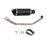 Motorbike exhaust For Y-AMAHA YZF R125 MT125 2020 2021 2022 Motorcycle Slip-On Exhaust Front Link Pipe With Muffler Silencer Stainless Steel Exhaust Muffler