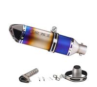 Motorbike exhaust heat shield 51mm Universal Motorcycle Exhaust Pipe Modified Detachable Muffler Accessories