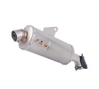 Motorbike exhaust heat shield Motorcycle Exhaust Muffler Middle Link Pipe DB Killer Heat Shield Escape Slip On For Tuareg 660 2022-2025