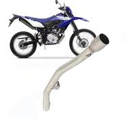 Motorbike exhaust Motorcycle Exhaust Pip For Y-AMAHA WR125R WR125X 2009-2017 2016 2015 2014 2013 2012 51mm Interface Middle Link Pipe Connecting