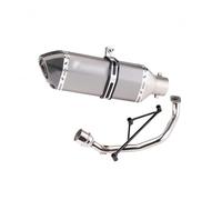 Motorbike Exhaust Mounting Parts For GY6 For Engine Front Exhaust For Pipe Small Hexagon RS100 For Yamaha For Ghost For Fire For Fuxi(Grey)