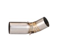 Motorbike Exhaust Muffler Compatible With Benelli For Leoncino500 Motorcycle Exhaust Modified Middle Section 51mm Exhaust Muffler Stainless Steel Middle Link Pipe