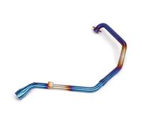 Motorbike Exhaust Muffler Compatible With For FZ250 For Escape Moto 51MM Motorcycle Exhaust Modified Muffler Front Mid Link Pipe Slip On Motorcycle Accessories