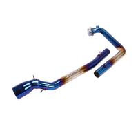 Motorbike Exhaust Muffler Compatible With Suzuki For GSX150R For GSXR150 For GSXS150 Motorcycle Full System Exhaust For Escape Modify 50.8MM Front Link Pipe