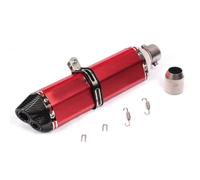 Motorbike Exhaust Muffler Pipe Compatible With For XJ6 For MT07 For MT09 Universal 51mm Motorcycle Exhaust Pipe Muffler Slip On Middle Link Accessories(P-470mm)