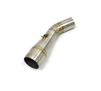 Motorbike Exhaust Pipe 51mm Interface Motorcycle Escape Exhaust Pipe Modified Middle Link Tube Slip On For Benelli For Leoncino For 502c 250 For TRK251