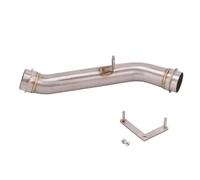 Motorbike Exhaust Pipe Mid Link Pipe Motorcycle Exhaust For 1290 For Super Duke R 2014 2015 2016 Stainless Steel Eliminator Down Muffler