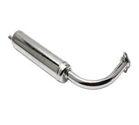 Motorbike exhaust pipe Motorcycle Accessories Two-stroke Engine For 49CC 60CC 80CC Exhaust Pipe Muffler Chimney Row Motorbike Silencer Replacement