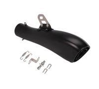 Motorbike Exhaust Pipe Motorcycle Exhaust Muffler For Kawasaki For Z1000 For Ninja 250 ER6N Stainless Steel Tail Pipe Noise Eliminator 60.5/51mm Connection Tube Silencer(Color 3,Left)