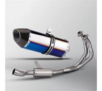 Motorbike Exhaust Pipe Motorcycle Exhaust Muffler For YA&MAHA YZF-R7 YZFR7 YZF R7 2021-2025 Full System Manifold Front Link Pipe Tube Connection Tube Silencer(Color 6)
