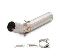 Motorbike Exhaust Pipe Motorcycle Exhaust Muffler Middle Link Pipe For Suzuki GSXR GSX-R K6 K7 K8 K9 K10 L1 - L17 E&scape System Mid Tube Connector Silencer Tube Connecting(Color 1)