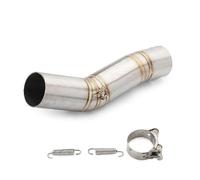 Motorbike Exhaust Pipe Motorcycle Exhaust Muffler Middle Link Pipe For Suzuki GSXR GSX-R K6 K7 K8 K9 K10 L1 - L17 E&scape System Mid Tube Connector Silencer Tube Connecting(Color 2)