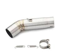 Motorbike Exhaust Pipe Motorcycle Exhaust Muffler Middle Link Pipe For Suzuki GSXR GSX-R K6 K7 K8 K9 K10 L1 - L17 E&scape System Mid Tube Connector Silencer Tube Connecting(Color 3)