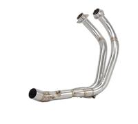 Motorbike Exhaust Pipe Motorcycle Exhaust Muffler Modified Front Pipe Slip-On Muffler Exhaust For MT-07 2014 2015 2016 2019 2019-2021 FZ07 XSR700