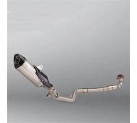 Motorbike Exhaust Pipe Motorcycle Exhaust Pipe For HO&NDA XADV750 X-ADV X ADV XADV 750 E&scape System Front Link Tube Slip On Connector Muffler Silencer Tube Connecting(Color 2)