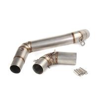 Motorbike Exhaust Pipe Motorcycle Motocross Exhaust Link Pipe Middle Muffler DB Killer Catalyst Stainless Steel For DUKE For 125 200 390 2011-2016