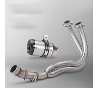 Motorbike Exhaust Pipe Motorcycle Muffler Exhaust Pipe For For Z650 For Z 650 Full System Modifed Tube Front Mid Link Pipe Silencer Db Killer Muffler