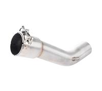 Motorbike Exhaust Pipe Motorcycle Muffler Middle Pipe For YA&MAHA FZ1N F S For FAZER FZ1N FZ1000 FZ 1N 1000 2005-2016 Mid Link Tube Connection Exhaust Connection Silencer Tube