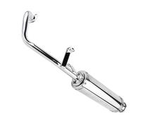 Motorbike Exhaust Pipe Motorcycle Scooter Muffler Exhaust Moped Pipe For 4 Stroke 50cc 139QMB QMB139 Scooters Silencers Mufflers