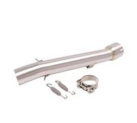 Motorbike Exhaust Pipe Motorcycle Slip On Middle Pipe For YA&MAHA FZ1 FZ1N FZ1000 FZ 1 N 1000 2001-2015 Exhaust E&scape Mid Link Tube Connector Muffler Connection Silencer Tube(Color 1)
