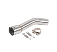 Motorbike Exhaust Pipe Motorcycle Slip On Middle Pipe For YA&MAHA FZ1 FZ1N FZ1000 FZ 1 N 1000 2001-2015 Exhaust E&scape Mid Link Tube Connector Muffler Connection Silencer Tube(Color 2)
