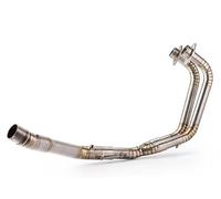 Motorbike Exhaust Pipe Muffler Full Motorcycle Exhaust Pipe Muffler Tube Header Front Link For YZF R3 R25 For MT-03 For MT03 2015-2021
