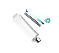 Motorbike Exhaust Pipe Muffler Pipe Motorcycle 32mm 1.25" Muffler Silencer Exhaust Pipe For 50cc 110cc 125cc Dirt Pit Bike ATV Parts Motorcycle Exhaust Pipe Muffler