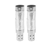 Motorbike Exhaust Pipe Muffler Pipe Motorcycle 38-48mm Quiet Baffle Exhaust Pipe Muffler Silencer For Sportster For Touring FLHT FLHX For Dyna For Softail Slim