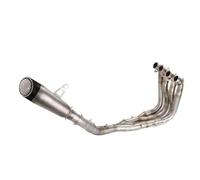 Motorbike Exhaust Pipe Silencer For M1000RR 2017-2018 Motorcycle Exhaust Header Front Pipe Connect 61mm Exhaust Muffler Pot Motorbike Exhaust Muffler Silencer