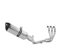 Motorbike Exhaust Pipe Silencer For Street Triple 765 765RS 765R 765R 2017-2024 Motorcycle Front Tube Exhaust Pipe Assembly Connect Muffler