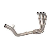 Motorbike Exhaust Pipe Silencer For Street Triple 765 765RS 765R 765R 2017-2024 Motorcycle Front Tube Exhaust Pipe Assembly Connect Muffler