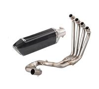 Motorbike Exhaust Pipe Silencer Motorbike Exhaust Muffler For CBR650F CBR650 CB650F CBR 650 650R Motorcycle Exhaust Muffler Front Link Pipe