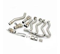 Motorbike Exhaust Pipe Silencer Motorbike Exhaust Muffler Slip-On For Gsxr1000 1000 For Gsxr 2009-2016 Motorcycle Exhaust Moto Muffler Front Link Pipe