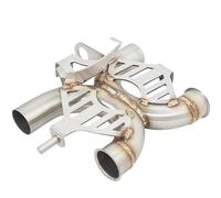 Motorbike Exhaust Pipe Silencer Motorcycle Exhaust For Street Twin 900 1200 For Bonneville T100 T120 2016-2020 Link Pipe Motorbike Muffler Exhaust Pipe