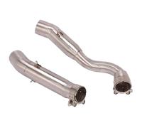 Motorbike Exhaust Pipe Silencer Slip On Motorcycle Exhaust Muffler Moto Middle Connecting Link Pipe For GSXR1000 GSX-R1000 2009-2011 Year