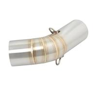 Motorbike Exhaust Pipe Slip On For Benelli For Leoncino For 800 Modifide Motorcycle Exhaust Escape Stainless Middle Link Pipe Connect Muffler Moto