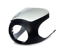 Motorbike Fairing Cowl Clear Screen Mask for Classic Retro Cafe Racer Project